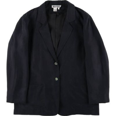 古着 WinterSilks シルクテーラードジャケット レディースXL相当 /eaa534457 【中古】 【250409】 【ADEL/アデル】