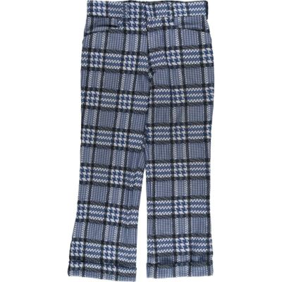 古着 70年代 DAY'S SLACKS チェック柄 ブーツカット フレアパンツ