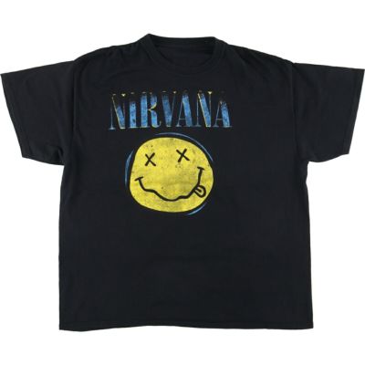 古着 ニルヴァーナ NIRVANA バンドTシャツ バンT メンズL /eaa430215