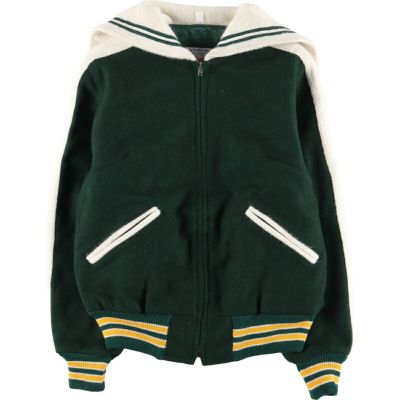 古着 80年代 TROPHY JACKETS ウールスタジャン アワードジャケット USA