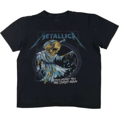 メタリカ ロックTシャツ パスヘッド スカル ブラック ギルダン メンズM 古着 楽天市場】古着 ギルダン GILDAN METALLICA メタリカ DEATH