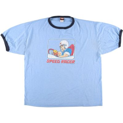 古着 00年代 TNT SPEED RACER スピードレーサー リンガーT キャラクタープリントTシャツ レディースXXL ヴィンテージ  /eaa431031 【中古】 【240426】 【SS2409_30%】 | 古着屋JAM（ジャム）