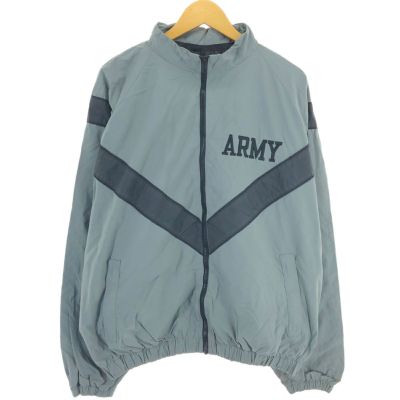 90s U.S.ARMY IPFU トレーニングジャケット ナイロン M 古着