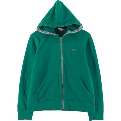古着 ラコステ LACOSTE LIVE スウェットフルジップパーカー 5 レディースL相当 /eaa536988 【中古】 【250410】 【Elulu/エルル】