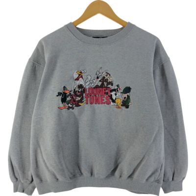 古着 WARNER BROS STUDIO STORE LOONEY TUNES ルーニーテューンズ キャラクタースウェットシャツ トレーナー レディースS相当 /eaa536980 【中古】 【250410】 【Elulu/エルル】