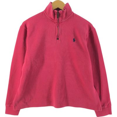 古着 ラルフローレン Ralph Lauren POLO RALPH LAUREN ハーフジップスウェットシャツ トレーナー メンズM相当 /eaa536983 【中古】 【250410】 【Elulu/エルル】