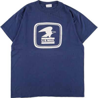 古着 90年代 profile prints inc. 胸ポケット バックプリントTシャツ