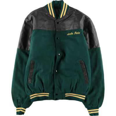 古着 オールブラックカラー 90年代 AUBURN SPORTSWEAR ウール