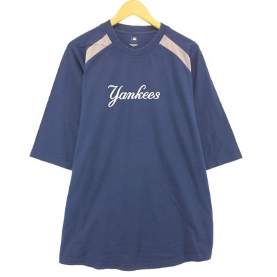 古着 MLB NEW YORK YANKEES ニューヨークヤンキース スポーツTシャツ メンズXL /eaa313953 【中古】 【240426】 ss2503_30