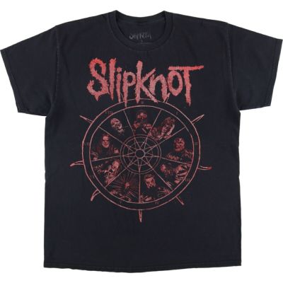 古着 SLIPKNOT スリップノット バンドTシャツ バンT メンズM
