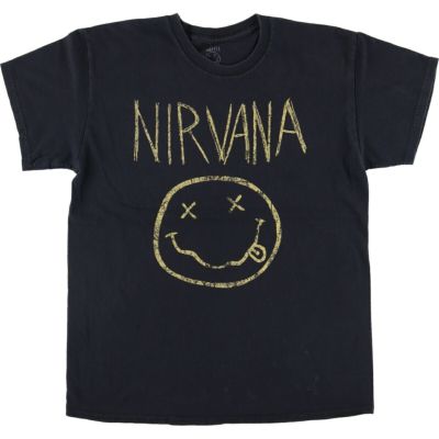 古着 NIRVANA ニルヴァーナ バンドTシャツ バンT メンズM相当
