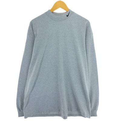 古着 アンブロ UMBRO 総柄 Vネック ロングTシャツ ロンT ゲーム