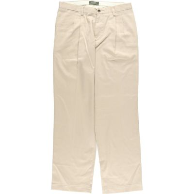 古着 エディーバウアー Eddie Bauer ツータック チノショーツ