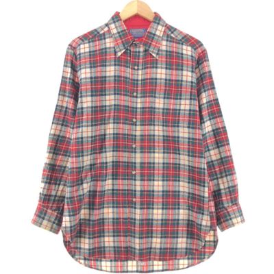 古着 70年代 ペンドルトン PENDLETON チェック柄 ウールシャツ