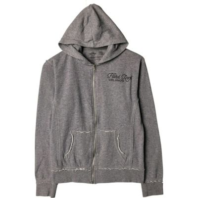 ★美品★ HARD ROCK CAFE スタジャン L ウール 古着 HARD ROCK CAFE ハードロックカフェ 袖革ウールボタン