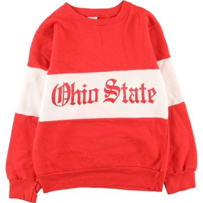 古着 90年代 B WEAR OHIO STATE オハイオ州立大学 カレッジスウェット 