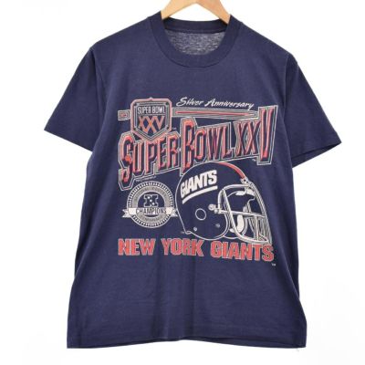 80年代 チャンピオン Champion トリコタグ NFL NEW YORK GIANTS ニューヨークジャイアンツ スポーツプリントTシャツ USA製 メンズM ヴィンテージ /eaa337111