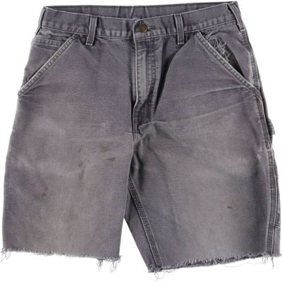 古着 カーハート Carhartt ダック地 カーゴショーツ ショート