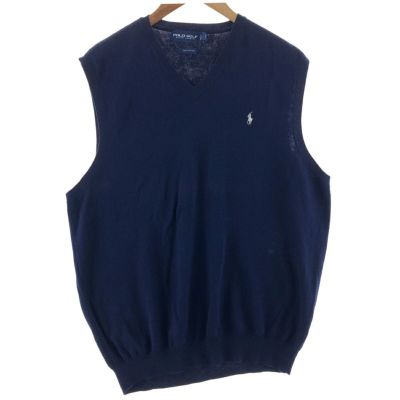 美品  ラルフローレン 古着 Ralph ハーフ ポロゴルフ GOLF POLO Lauren メンズウェア