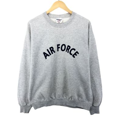 古着 ジャージーズ Jerzees U.S.AIR FORCE プリントスウェットシャツ 