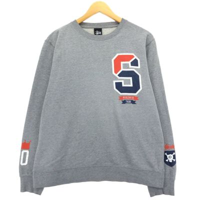 古着 ステューシー STUSSY 袖プリント プリントスウェットシャツ トレーナー USA製 メンズM /eaa423913 【中古】  【240308】 【SS2409_30%】 | 古着屋JAM（ジャム）