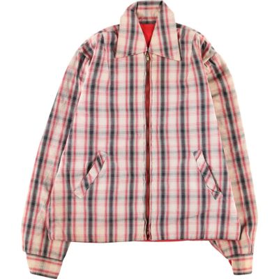 イギリス製☆ユーロ古着☆【総柄 ウール デザイン ブルゾン/ジャケット】チェック 古着 80s USA製 Pendleton 高級ライン 「Sir」 Mac Dougall