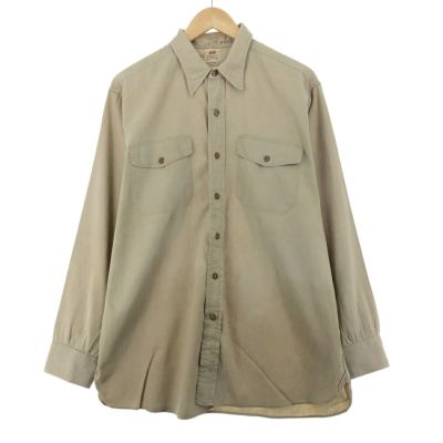 古着 70年代 リーバイス Levi's ビッグE BIG E 長袖 ボックスシャツ