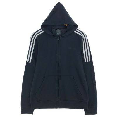 古着 アディダス adidas スウェットフルジップパーカー メンズM相当 /eaa437284 【中古】 【241007】 ss2503_30