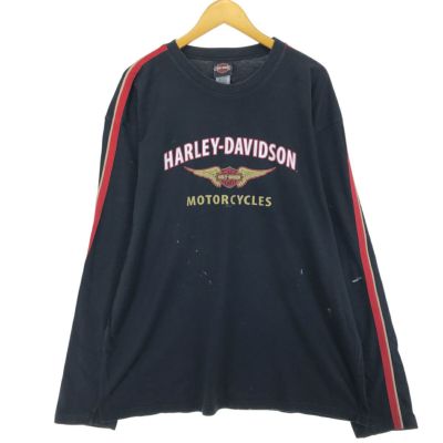 古着 00年代 ハーレーダビッドソン Harley-Davidson ロングTシャツ ロンT メンズXXL相当 /eaa493762 【中古】 【241007】 ss2503_30