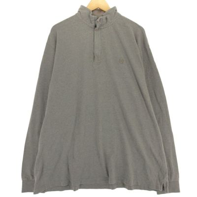 古着 チャップス CHAPS ハーフジップスウェットシャツ トレーナー メンズXXL相当 /eaa437239 【中古】 【241007】