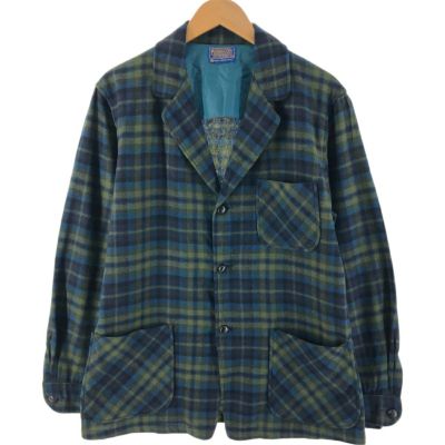 古着 40年代 ペンドルトン PENDLETON チェック柄 イージー