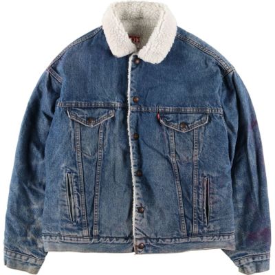 古着 80年代 ラングラー Wrangler ランチジャケット デニムボア