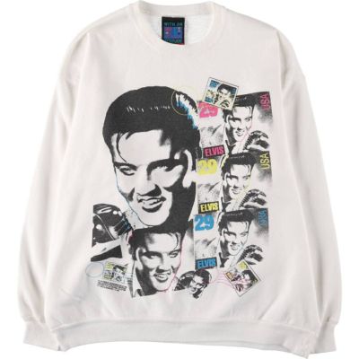 最前線の 古着 80年代 エルヴィスプレスリー PRESLEY ELVIS FLYER LIBERTY トレーナー+スウェット