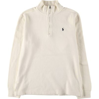 古着 ラルフローレン Ralph Lauren POLO RALPH LAUREN コットンニットハーフジップセーター レディースXL相当 /eaa537246 【中古】 【250413】 【Elulu/エルル】