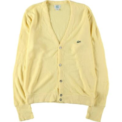 LACOSTE ラコステ ニット　カーディガン　ブラウン　izod 90s 古着 古着通販 サイト | IDENTITY official web store (アイデンティティー)