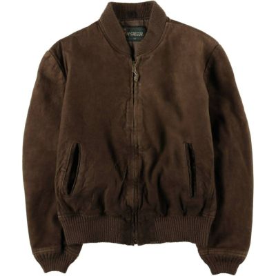 古着 70年代 マックレガー McGREGOR スエードレザーブルゾン メンズL