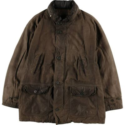 古着 90年代 CHARLES KLEIN スイングトップタイプ 中綿入り スエード