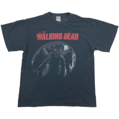ムービーTシャツ(Walking Dead Official) The Walking Dead: The Ones Who Live TOWL Floral Skull Adult