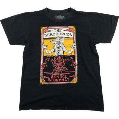古着 STRANGER THINGS ストレンジャーシングス 映画 ムービーTシャツ メンズM相当 /eaa536177 【中古】 【250414】