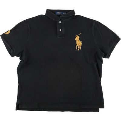 古着 ラルフローレン POLO RALPH LAUREN CUSTOM SLIM FIT ビッグポニー 半袖 ポロシャツ メンズXL /eaa444848 【中古】 【240429】 【SS2409_30%】