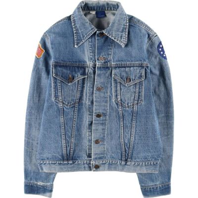 古着 70年代 シアーズ Sears JEANS JOINT デニムジャケット Gジャン メンズL相当 ヴィンテージ /eaa536864 【中古】 【250414】