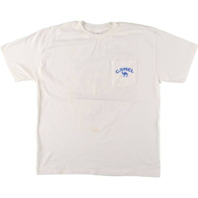 古着 90年代 CAMEL キャメル アドバタイジングTシャツ メンズM