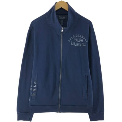 古着 ラルフローレン Ralph Lauren POLO JEANS COMPANY フルジップスウェットシャツ トレーナー メンズXL相当 /eaa534822 【中古】 【250412】