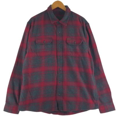 古着 オービス ORVIS 長袖 ヘビーネルチェックシャツ メンズXL 古着 オービス ORVIS 長袖 ヘビーネルチェックシャツ メンズXL
