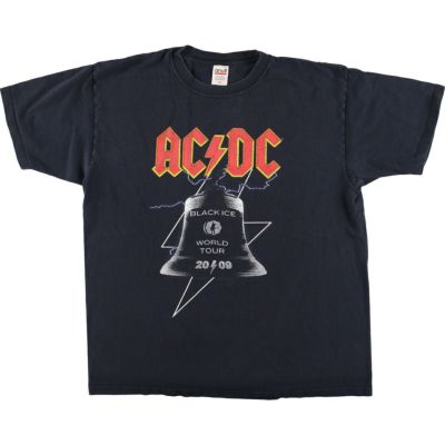 古着 00年代 アンビル Anvil AC/DC エーシーディーシー バンドTシャツ バンT メンズXL /eaa440672 【中古】 【240429】
