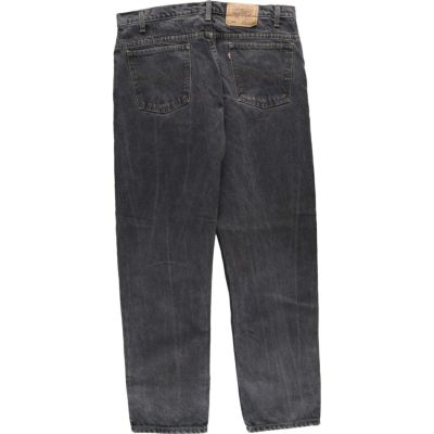 古着 90年代 リーバイス Levi's 505 ブラックジーンズ テーパード