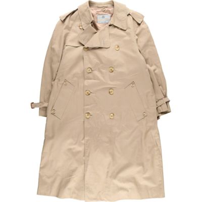 古着 アクアスキュータム Aquascutum AQUA5 玉虫カラー トレンチコート 