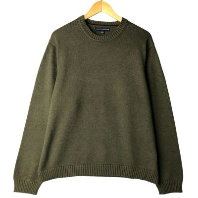 古着 トミーヒルフィガー TOMMY HILFIGER コットンニットハーフ
