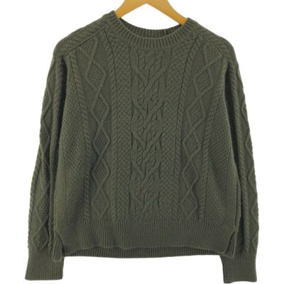 古着 ラルフローレン Ralph Lauren POLO RALPH LAUREN ケーブル編み コットンニットセーター メンズXS相当 /eaa449902 【中古】 【250415】 【ADEL/アデル】