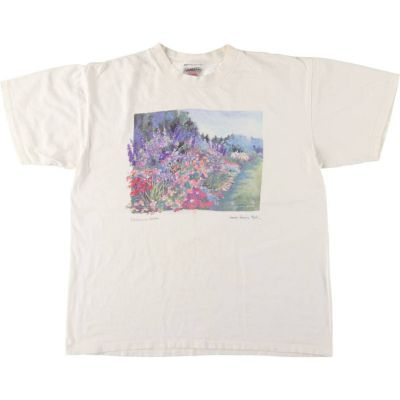 古着 90年代 オニータ ONEITA アートTシャツ USA製 メンズL相当 ヴィンテージ /eaa539010 【中古】 【250415】